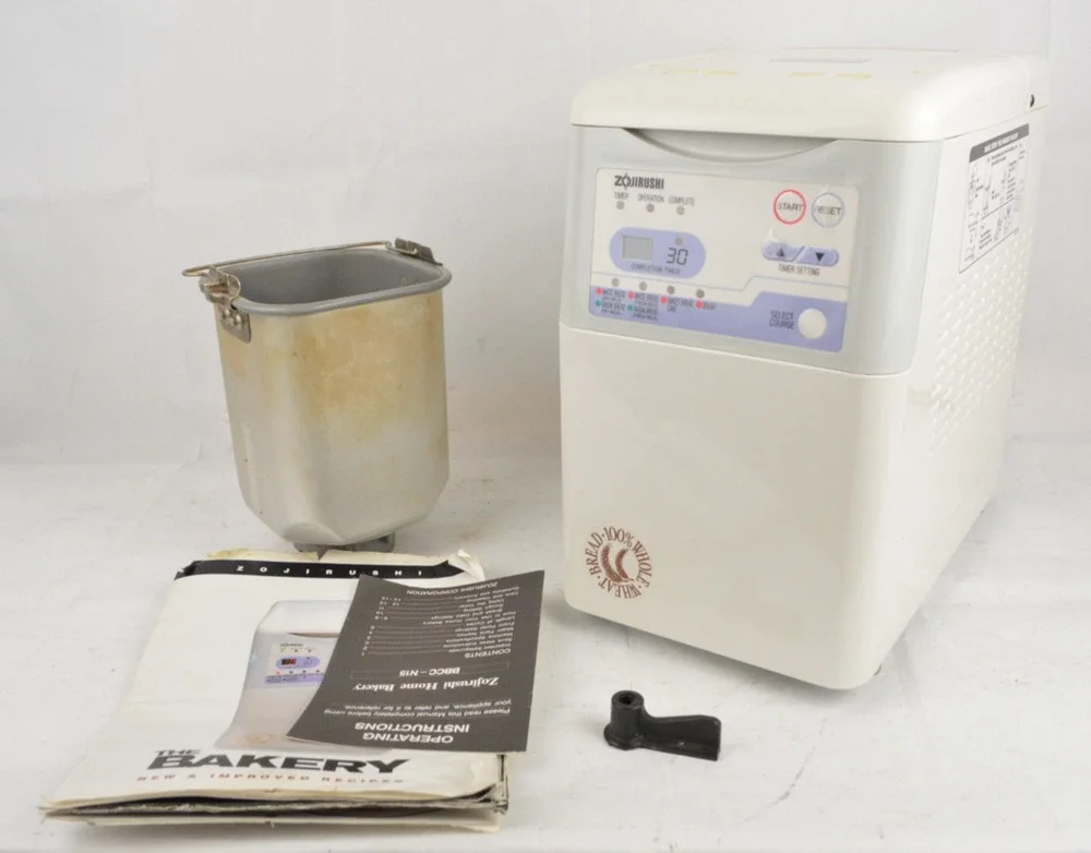 Zojirushi BBCC-N15 Automatic Bread Maker Machine w/ Pan & Paddle
